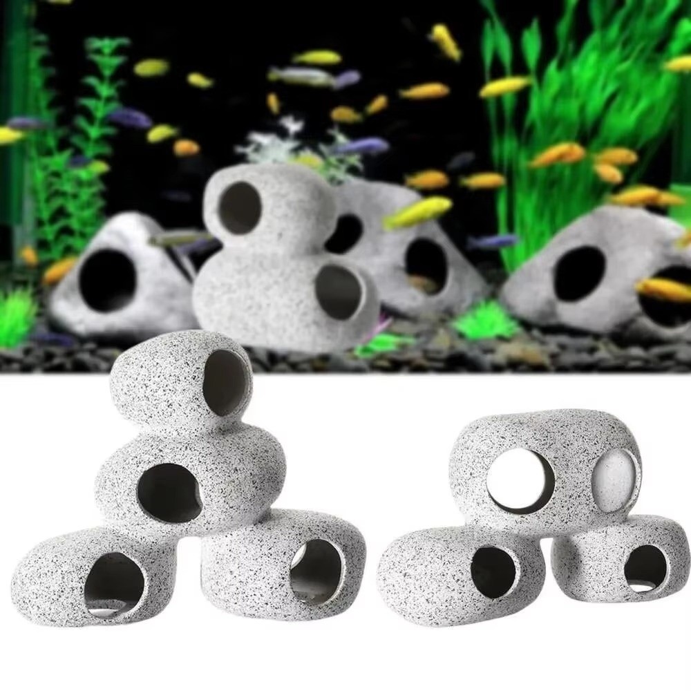 Aquarium Marine Sand - Roca de Arcilla Morada para Acuario,
