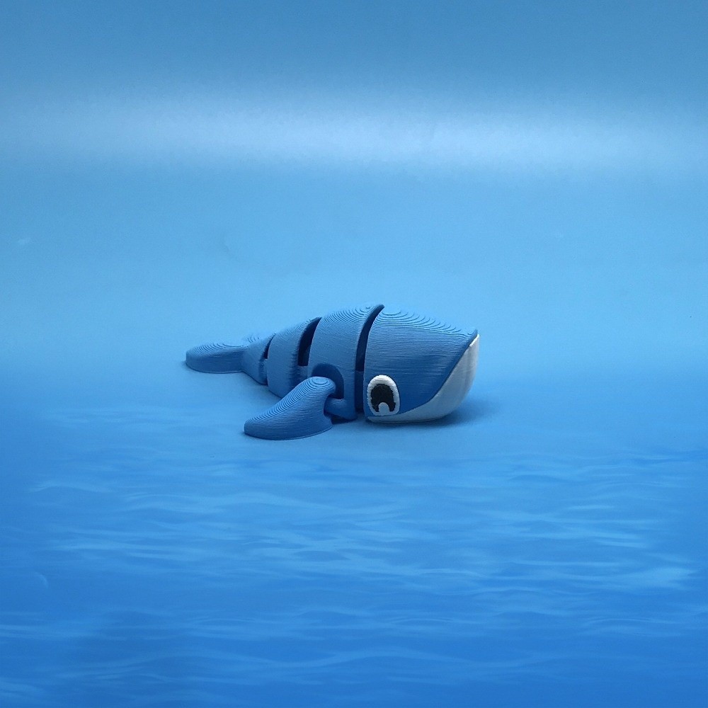 Aquarium Blue Marine - Figura de Pingüino con Articulaciones Móviles,