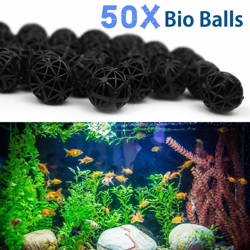 Marine Aquarium & Regional Centre - 50 Piezas de Bolas de Filtro
