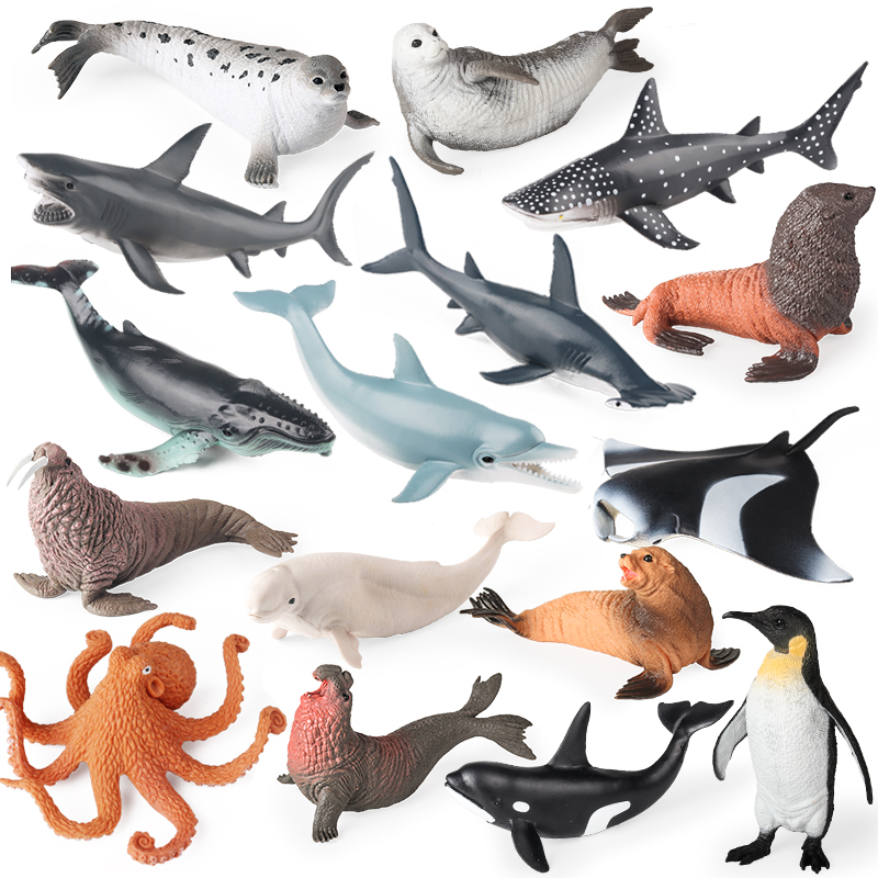 Aquarium Blue Marine - Oenux Nuevo Juguete de Animales Marinos