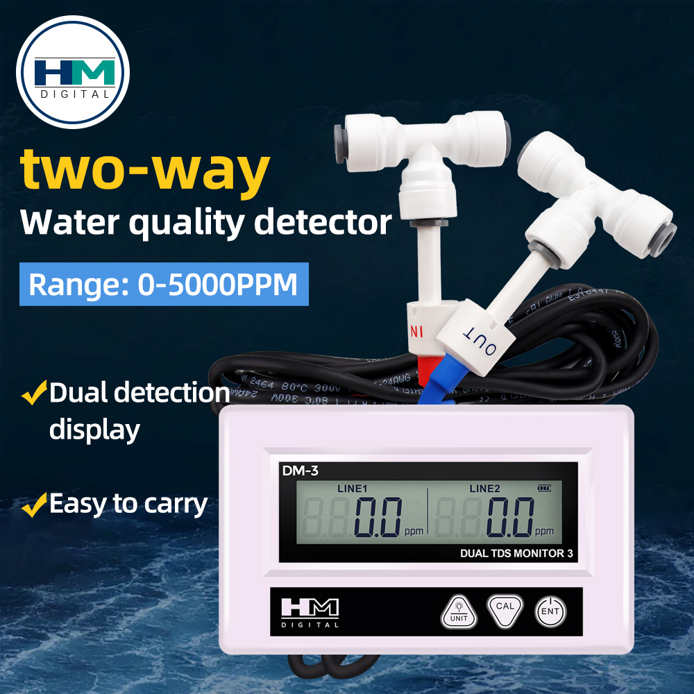 Marine Aquarium Water Analyzer - HM DM3 en línea TDS EC
