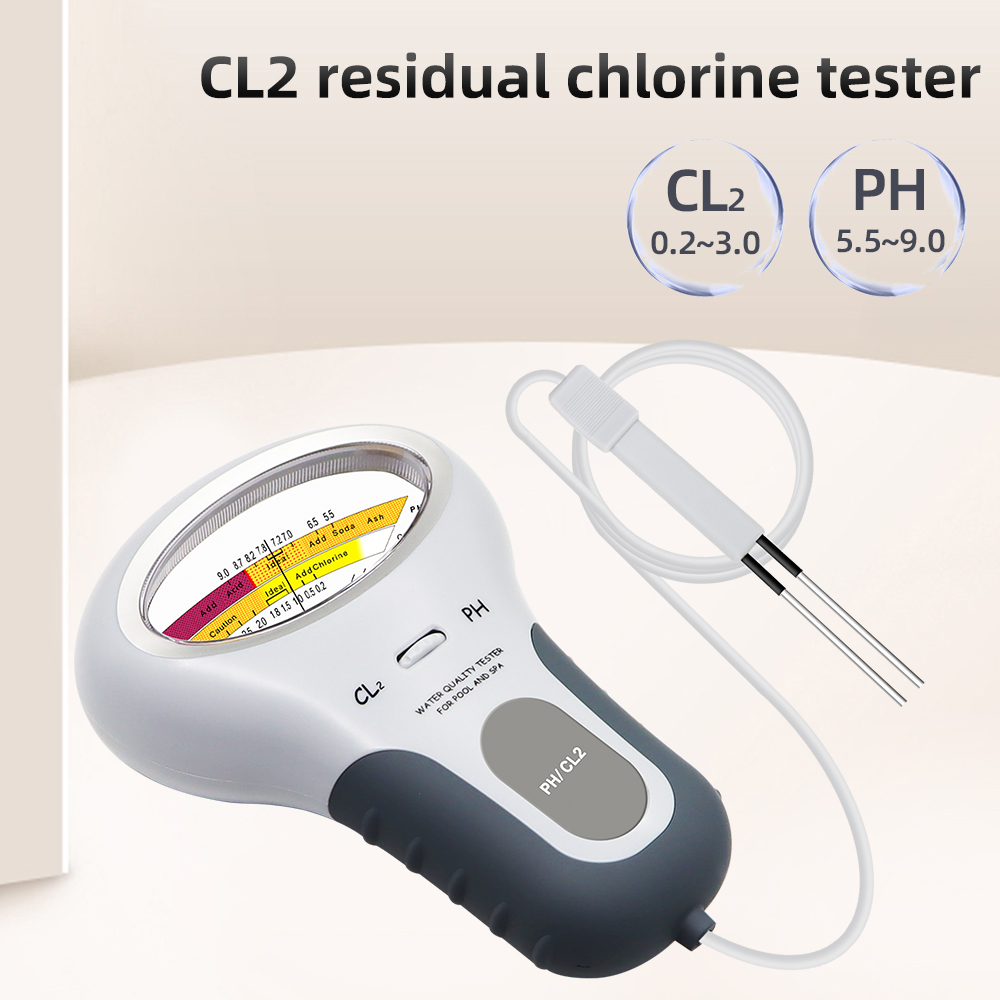 Marine Aquarium Water Analyzer - Detector de cloro 2 en 1,