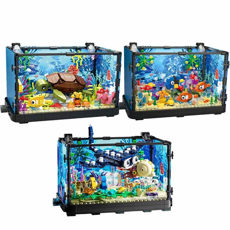 Marine Aquarium & Regional Centre - Juego de bloques de construcción para