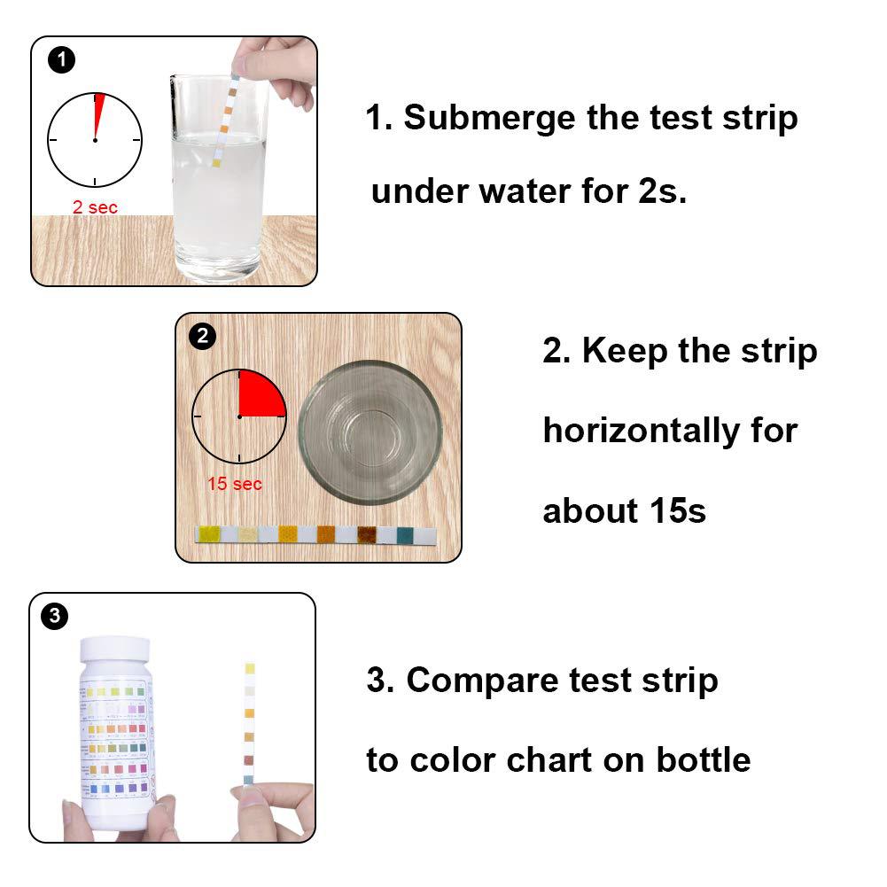 Tiras Reactivas para Análisis  - Marine Aquarium Water Testing reseña y precio
