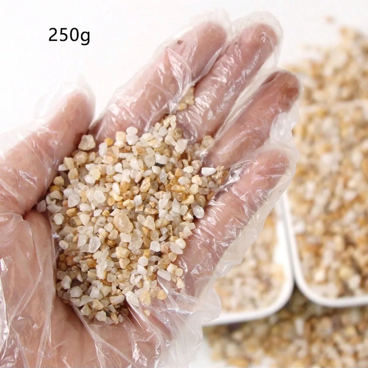 1 unidad-250g de cristales nat - Aquarium Marine Sand reseña y precio