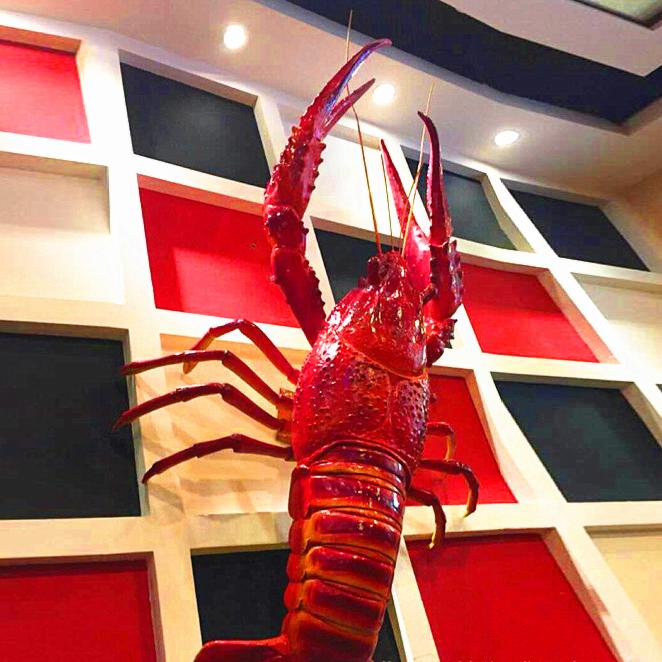 Estatua de Camarón Brillante d - Marine Aquarium Home reseña y precio