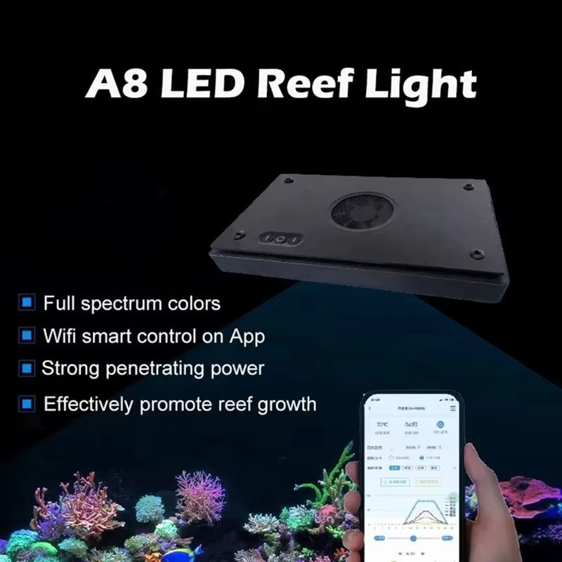 Luz LED de espectro completo A - Aquarium Blue Marine reseña y precio