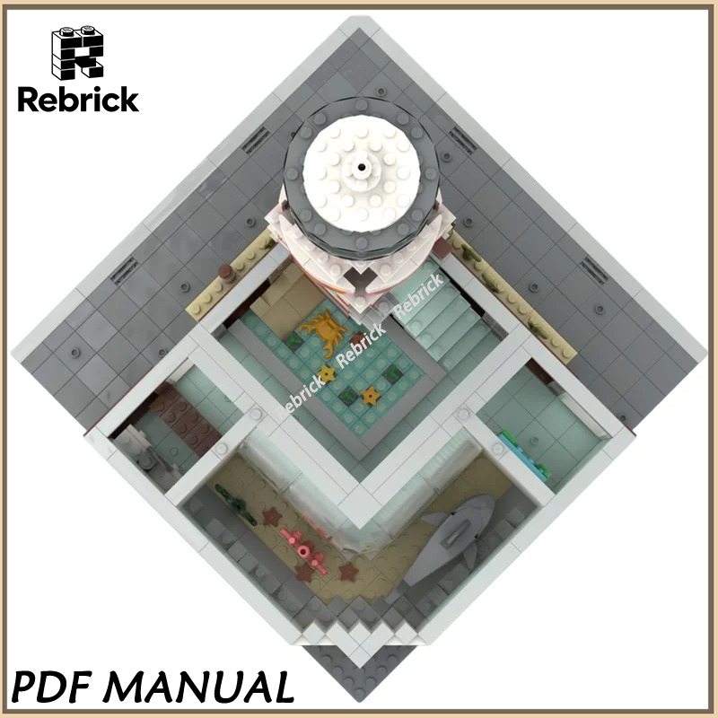 Bloques de Construcción MOC Re - Marine Aquarium Home reseña y precio