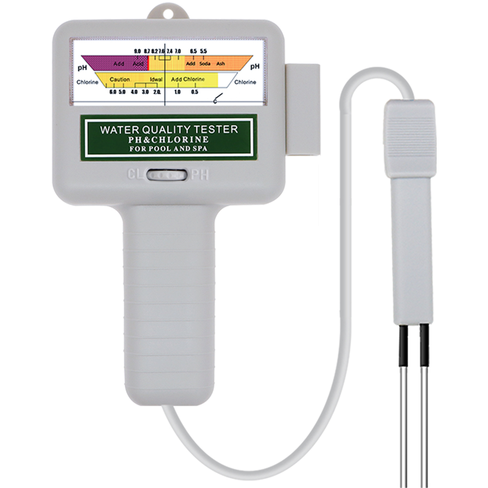 Medidor de PH y cloro 2 en 1,  - Marine Aquarium Water Testing reseña y precio