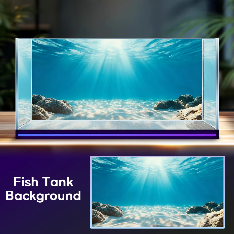 Pintura de Fondo para Acuario  - Aquarium Marine Sand reseña y precio