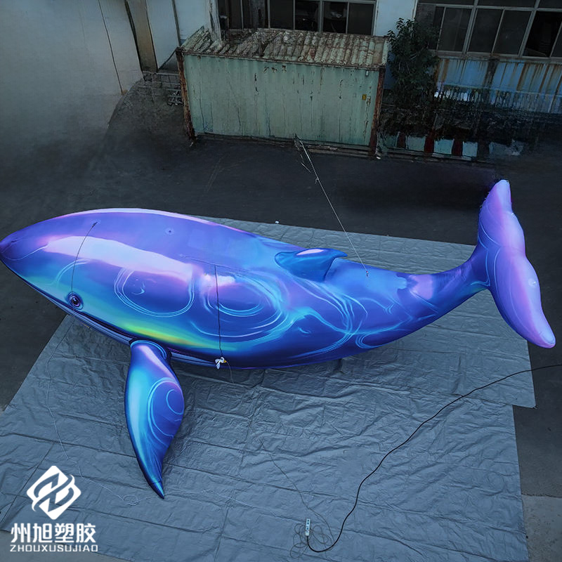 Ballena azul inflable, utiliza - Aquarium Blue Marine reseña y precio