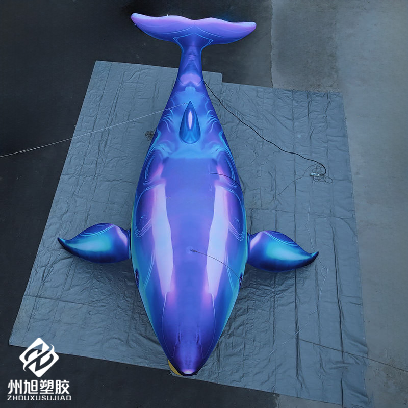 Ballena azul inflable, utiliza - Aquarium Blue Marine reseña y precio