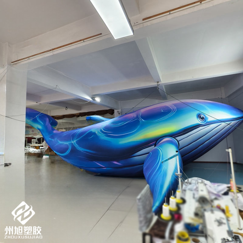 Ballena azul inflable, utiliza - Aquarium Blue Marine reseña y precio