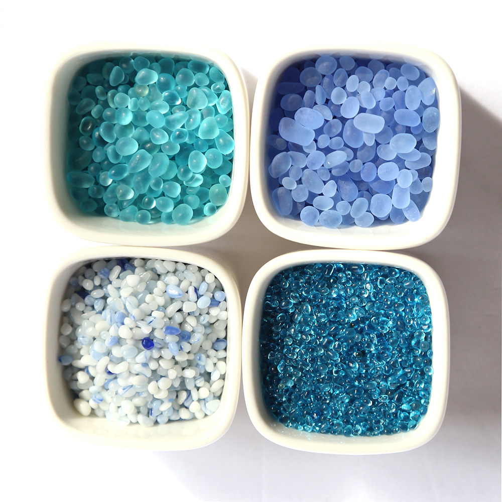 Pecera de piedra colorida, fue - Aquarium Marine Sand reseña y precio