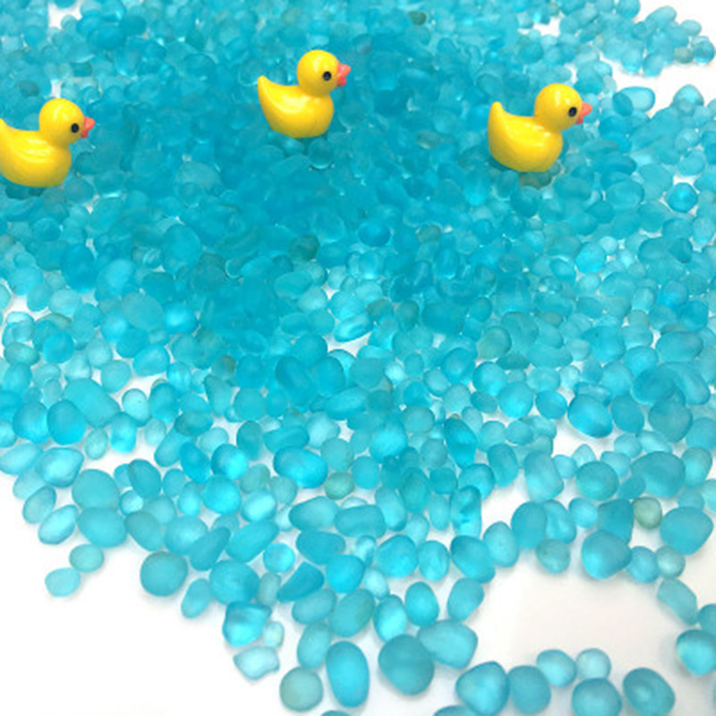 Pecera de piedra colorida, fue - Aquarium Marine Sand reseña y precio