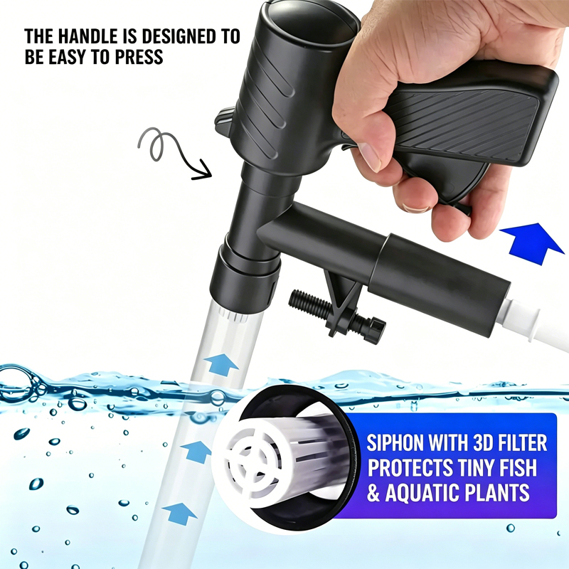 Bomba de Cambio de Agua para A - Aquarium Marine Sand reseña y precio