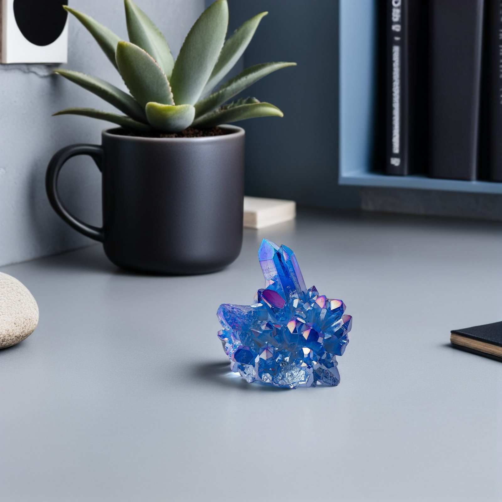 Cristal de Aguamarina Natural  - Aqua Marine Tank reseña y precio