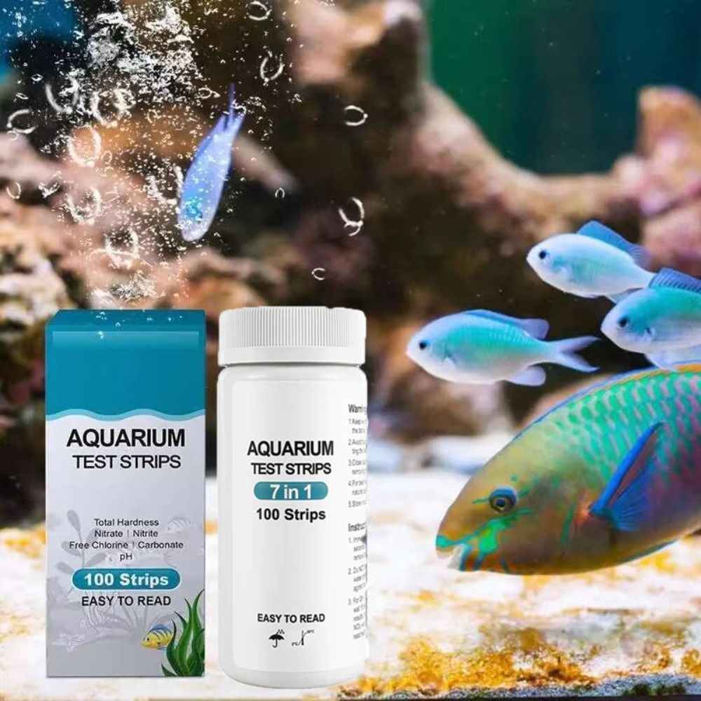 Tiras reactivas para acuario 7 - Marine Aquarium Water Testing reseña y precio