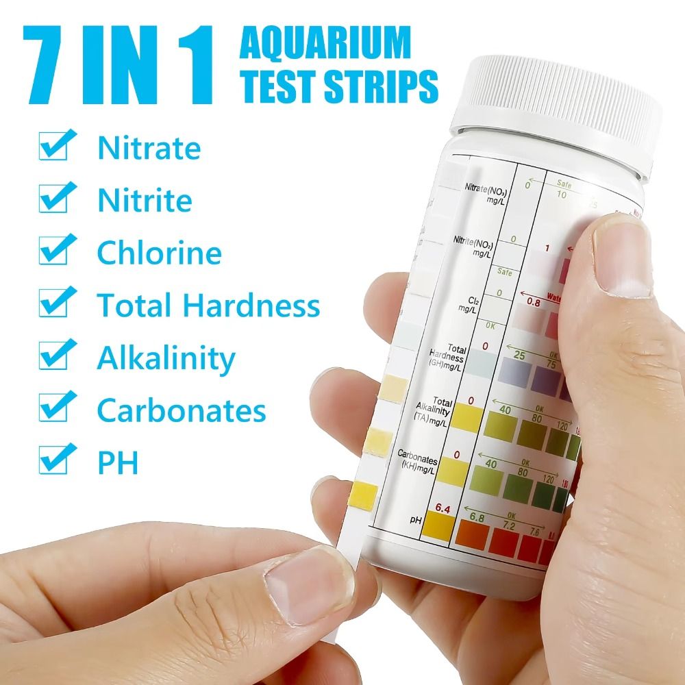 Tiras reactivas para acuario 7 - Marine Aquarium Water Testing reseña y precio